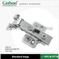Aluminium frame door hinge with adjustable screw